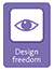 design freedom