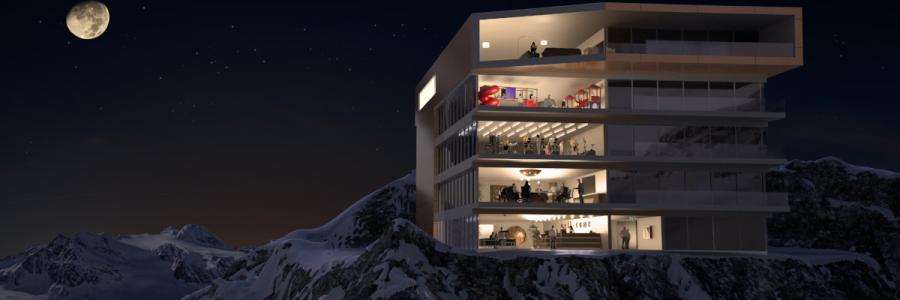 House @ night