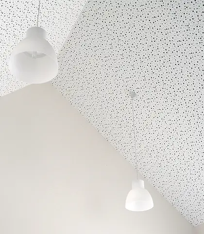 Rigitone ceiling chamfered edge thumb