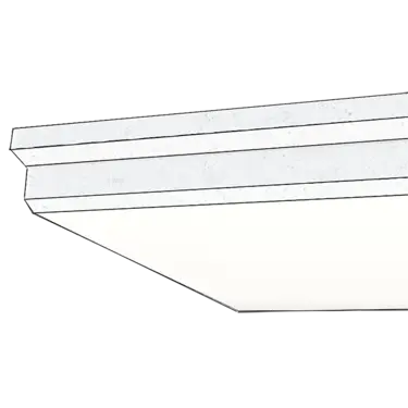 Chamfered edge illustration